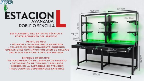 Estación L 180x60